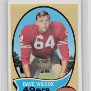 1970 Topps Dave Wilcox #57 49ers