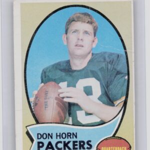 1970 Topps Don Horn RC #159 Packers