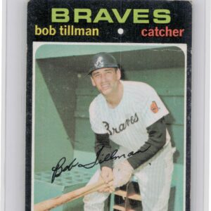 1971 Topps Bob Tillman #244 Braves