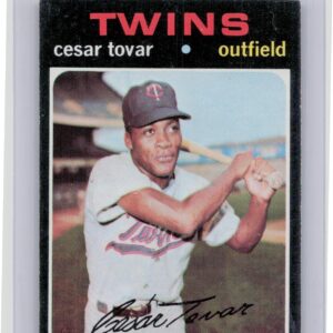 1971 Topps Cesar Tovar #165 Twins