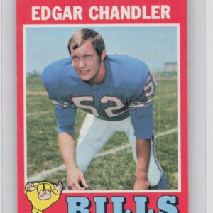 1971 Topps Edgar Chandler RC #86 Bills