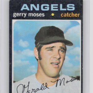 1971 Topps Gerry Moses #205 Angels
