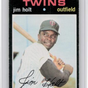 1971 Topps Jim Holt RC #7 Twins