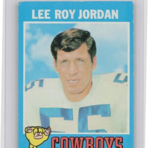 1971 Topps Lee Roy Jordan #31 Cowboys