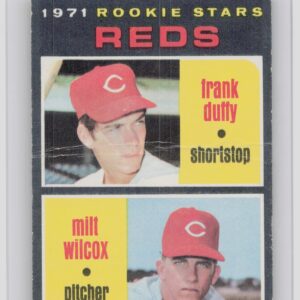 1971 Topps Reds 1971 Rookie Stars (Frank Duffy / Milt Wilcox) RC #164 Reds