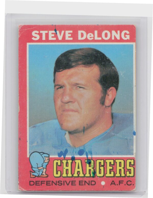 1971 Topps Steve DeLong #92 Chargers