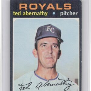 1971 Topps Ted Abernathy #187 Royals