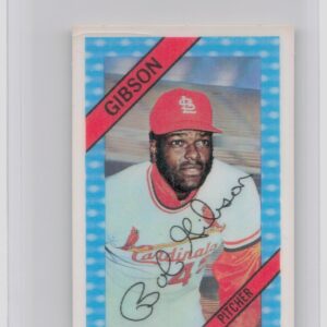 1972 Kellogg's 3-D Super Stars Bob Gibson #26 Cardinals