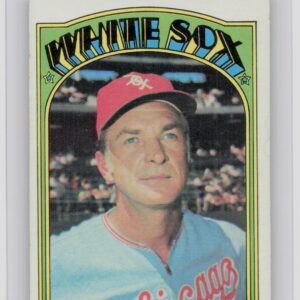 1972 Topps Chuck Tanner #98 Sox