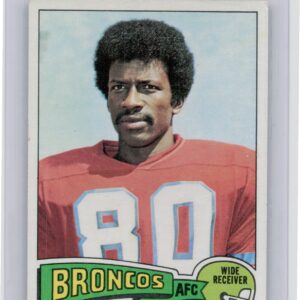 1975 Topps Jerry Simmons #432 Broncos