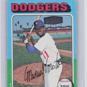 1975 Topps Manny Mota #414 Dodgers