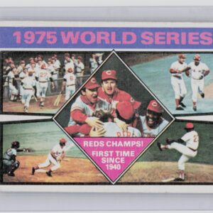 1976 Topps 1975 World Series #462 Sox