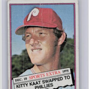 1976 Topps Jim Kaat #80T Phillies Traded