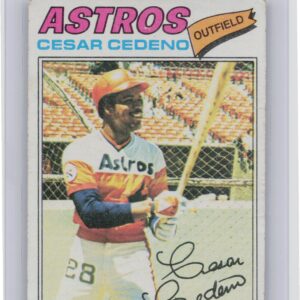 1977 Topps Cesar Cedeno #90 Astros