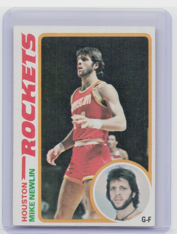 1978-79 Topps Mike Newlin #124 Rockets