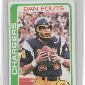 1978 Topps Dan Fouts #499 Chargers