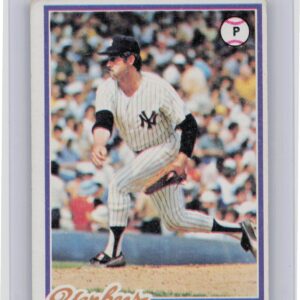 1978 Topps Jim Hunter #460 Yankees