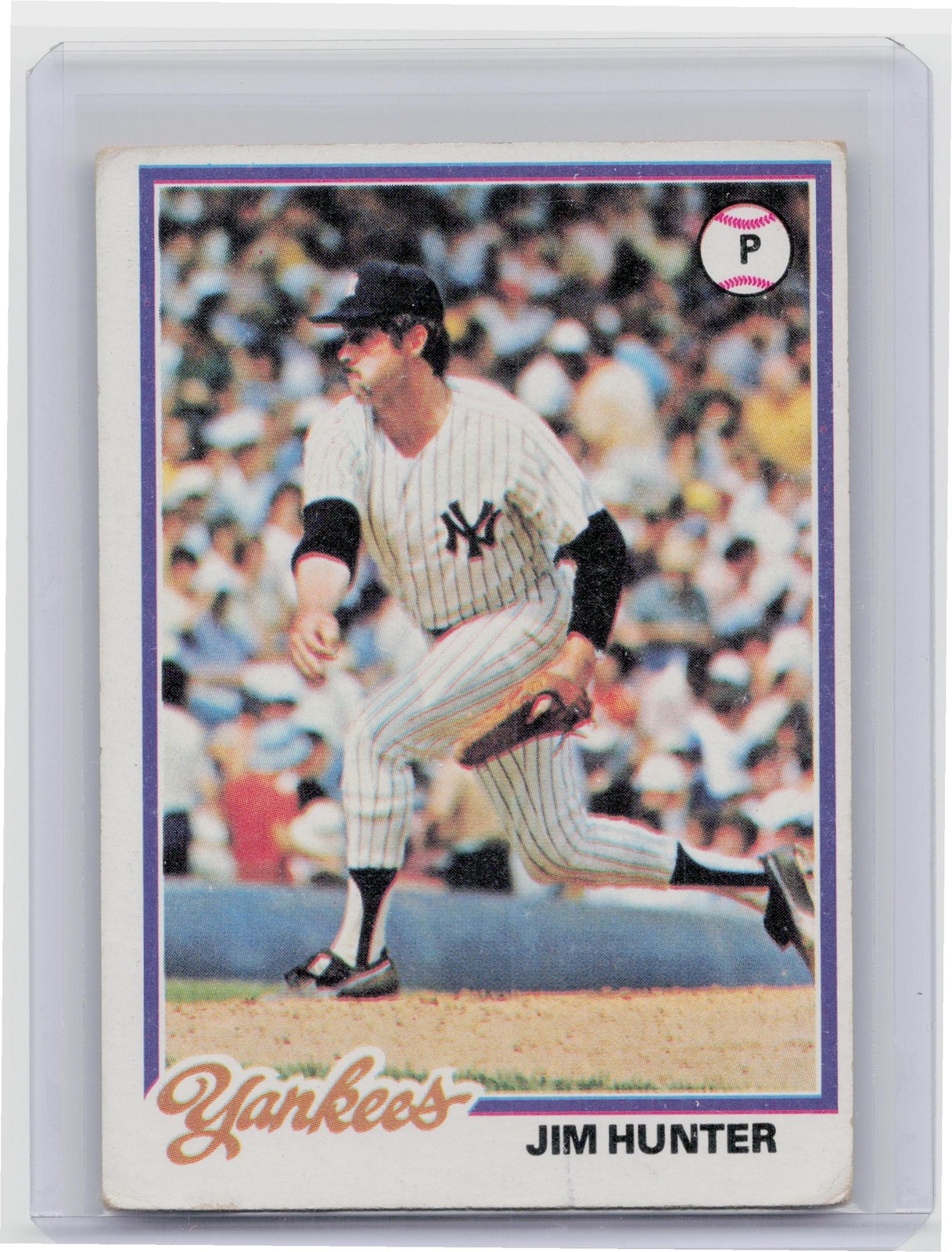 1978 Topps Jim Hunter #460 Yankees