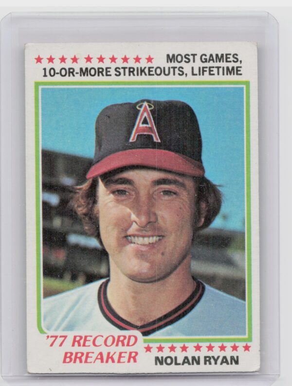 1978 Topps Nolan Ryan #6 Angels