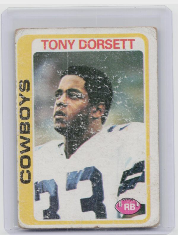 1978 Topps Tony Dorsett RC #315 Cowboys