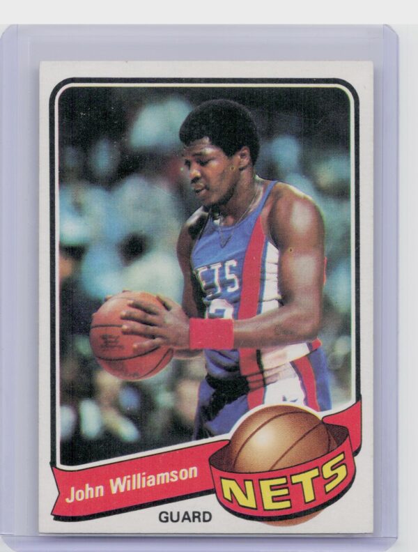 1979-80 Topps John Williamson #55 Nets