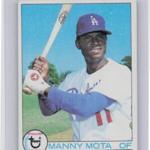1979 Topps Manny Mota #644 Dodgers
