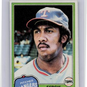1981 Topps Fergie Jenkins #158 Rangers