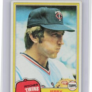 1981 Topps Jerry Koosman #476 Twins