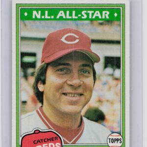 1981 Topps Johnny Bench #600 Reds