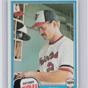 1981 Topps Rick Dempsey #615 Orioles