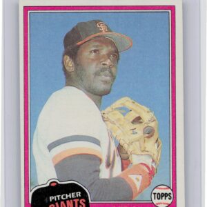 1981 Topps Vida Blue #310 Giants