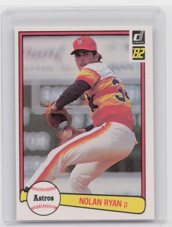 1982 Donruss Nolan Ryan #419 Astros