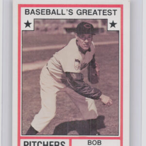 1982 TCMA Baseball's Greatest Pitchers (White Back) Bob Feller #1 Indians