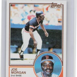 1983 Topps Joe Morgan #603 Giants