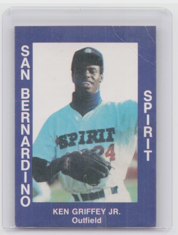 1988 San Bernardino Spirit (unlicensed) Ken Griffey Jr. #34 Spirit