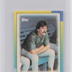 1990 Topps Major League Leaders Minis Dennis Eckersley #27 Athletics