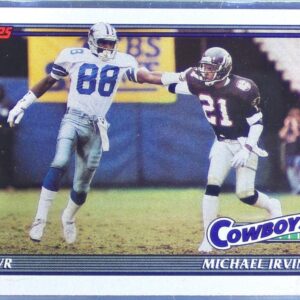 1991 Topps Michael Irvin #368 Cowboys