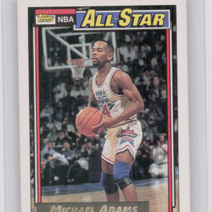 1992-93 Topps Michael Adams Gold #114 Bullets