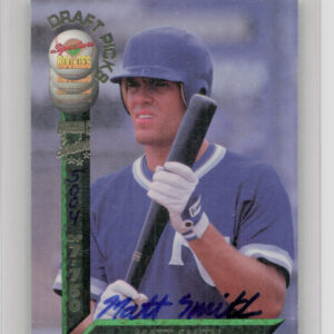 1994 Signature Rookies Draft Picks Matt Smith AU SN7750 #16 Royals Signatures