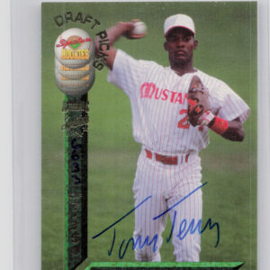 1994 Signature Rookies Draft Picks Tony Terry AU SN7750 #38 Reds Signatures