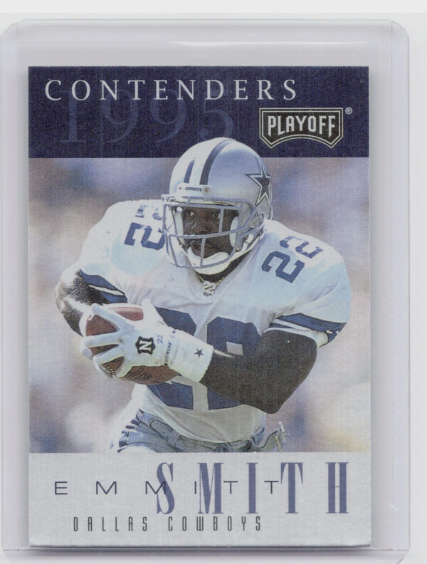 1995 Playoff Contenders Emmitt Smith #22 Cowboys