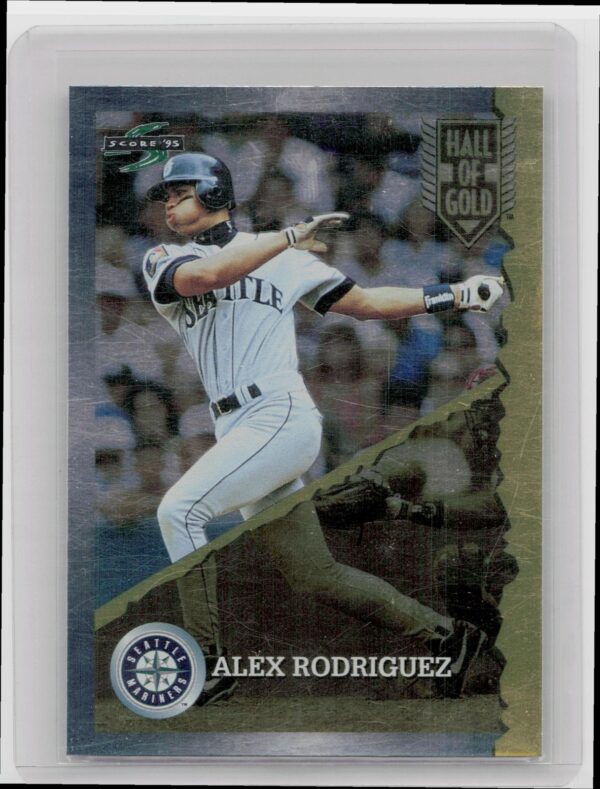 1995 Score Alex Rodriguez #HG41 Mariners Hall of Gold