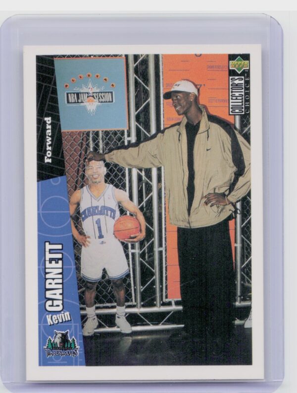 1996-97 Collector's Choice Kevin Garnett #89 Timberwolves