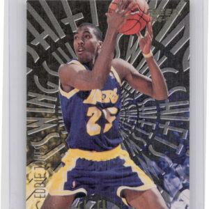 1996-97 Fleer Eddie Jones #7 Lakers Swing Shift