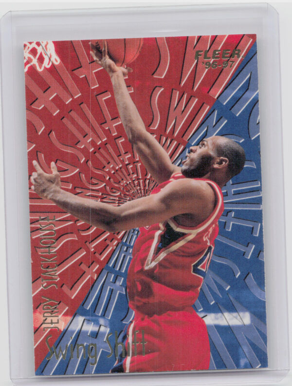 1996-97 Fleer Jerry Stackhouse #15 76ers Swing Shift