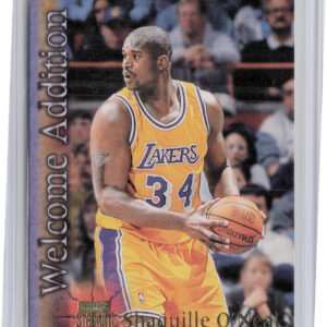 1996-97 Stadium Club Shaquille O'Neal #WA19 Lakers Welcome Addition