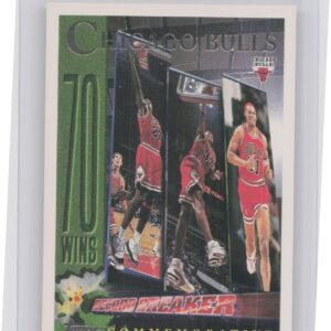 1996-97 Topps Chicago Bulls 72 Wins #72 Bulls
