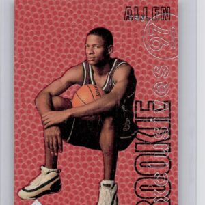 1996-97 Upper Deck Ray Allen #R7 Bucks Rookie Exclusives