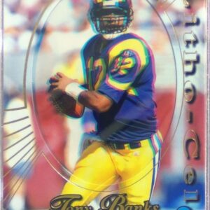 1996 Pacific Litho-Cel Tony Banks RC #Litho-81 Rams