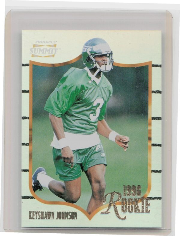 1996 Pinnacle Summit Premium Stock Keyshawn Johnson #157 Jets